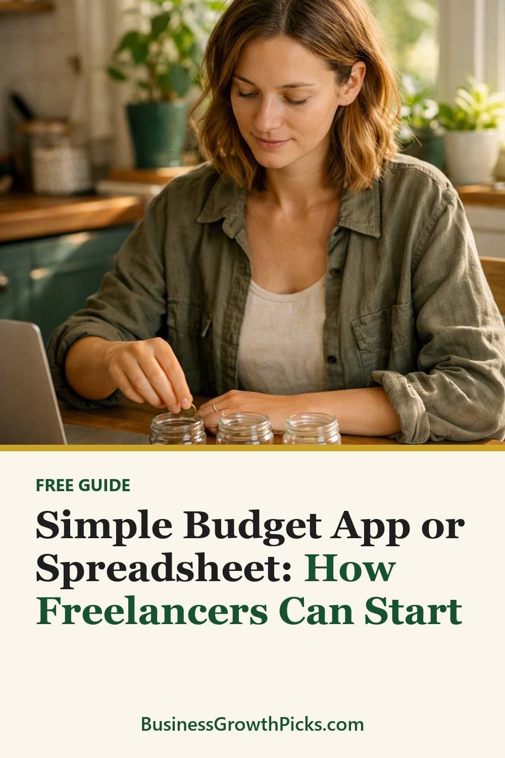 How to Start a Simple Budget as a Freelancer. The list includes List what you actually spend, Separate business and personal, Plan around your lowest month.