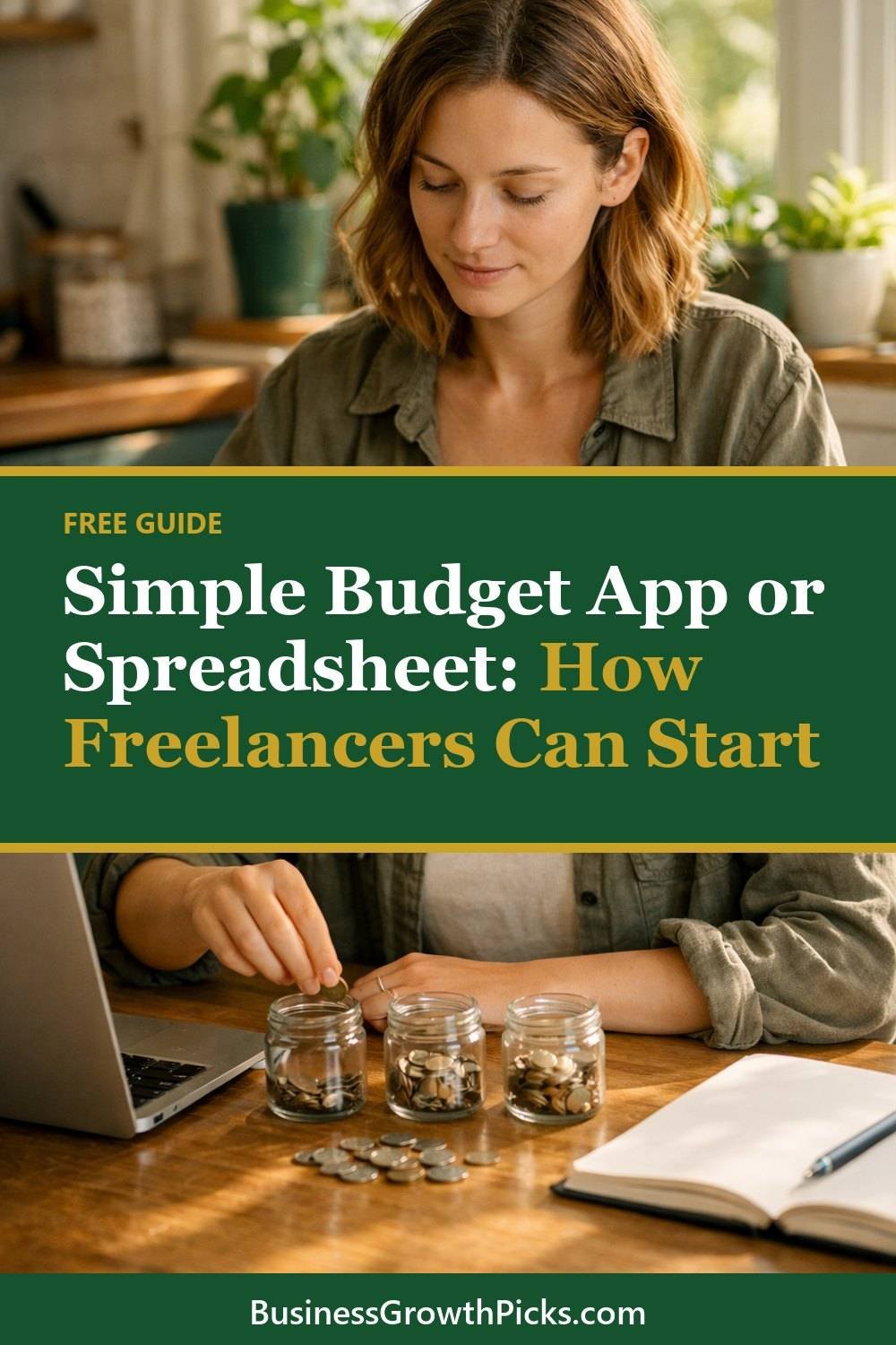 How to Start a Simple Budget as a Freelancer. A short list of 6 tips with a link to read more.