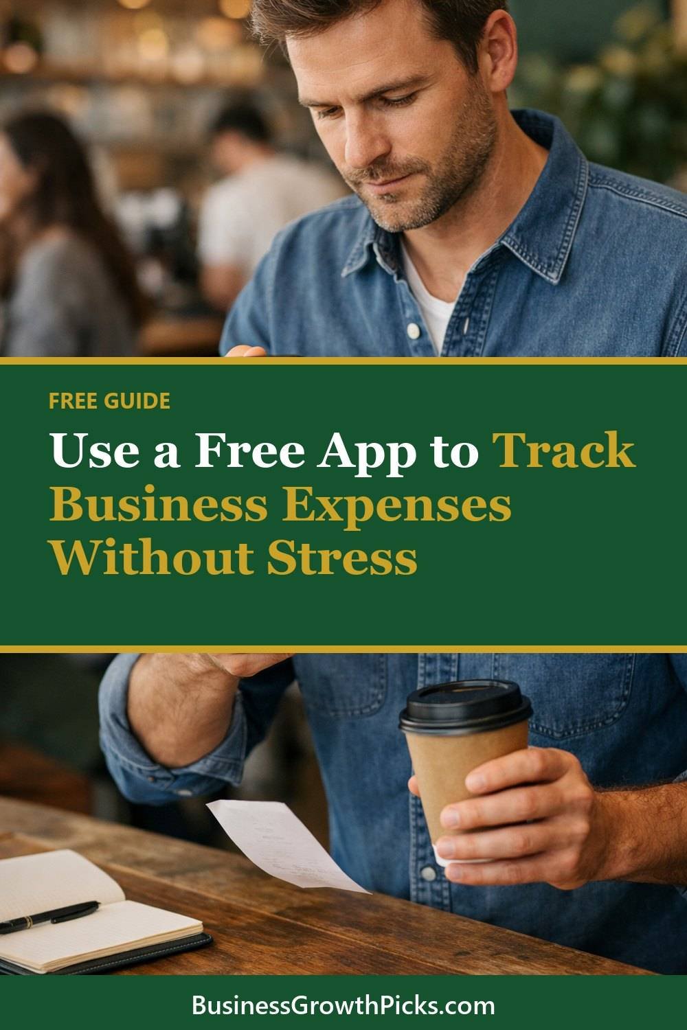 How to Track Business Expenses Without Stress. A short list of 6 tips with a link to read more.